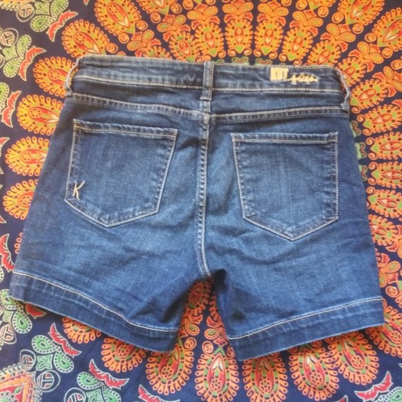 Kut From the Kloth Denim Shorts sz 2 - Picture 3 of 6